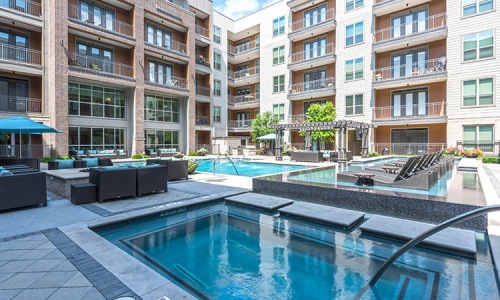 Resort-Style Pool Amenities in Two-Bedroom Apartments in Houston, TX